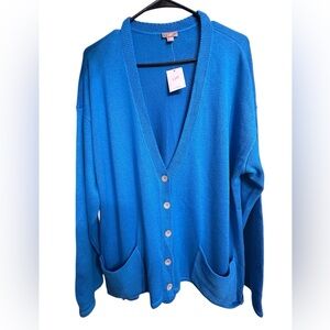 J. Jill Women's Cardigan Sweater Long Sleeve Size Large